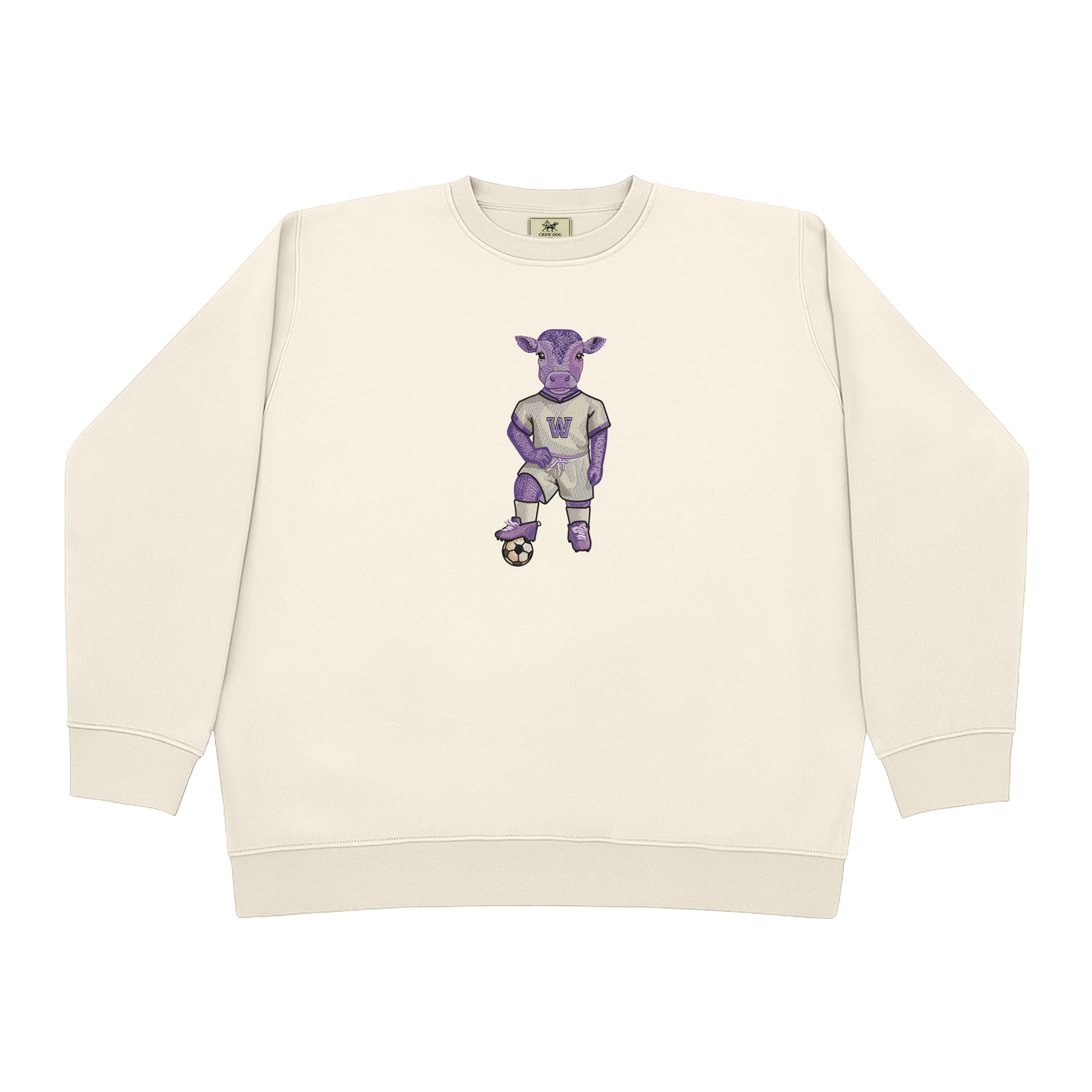 Williams Women's Soccer Embroidered Crewneck