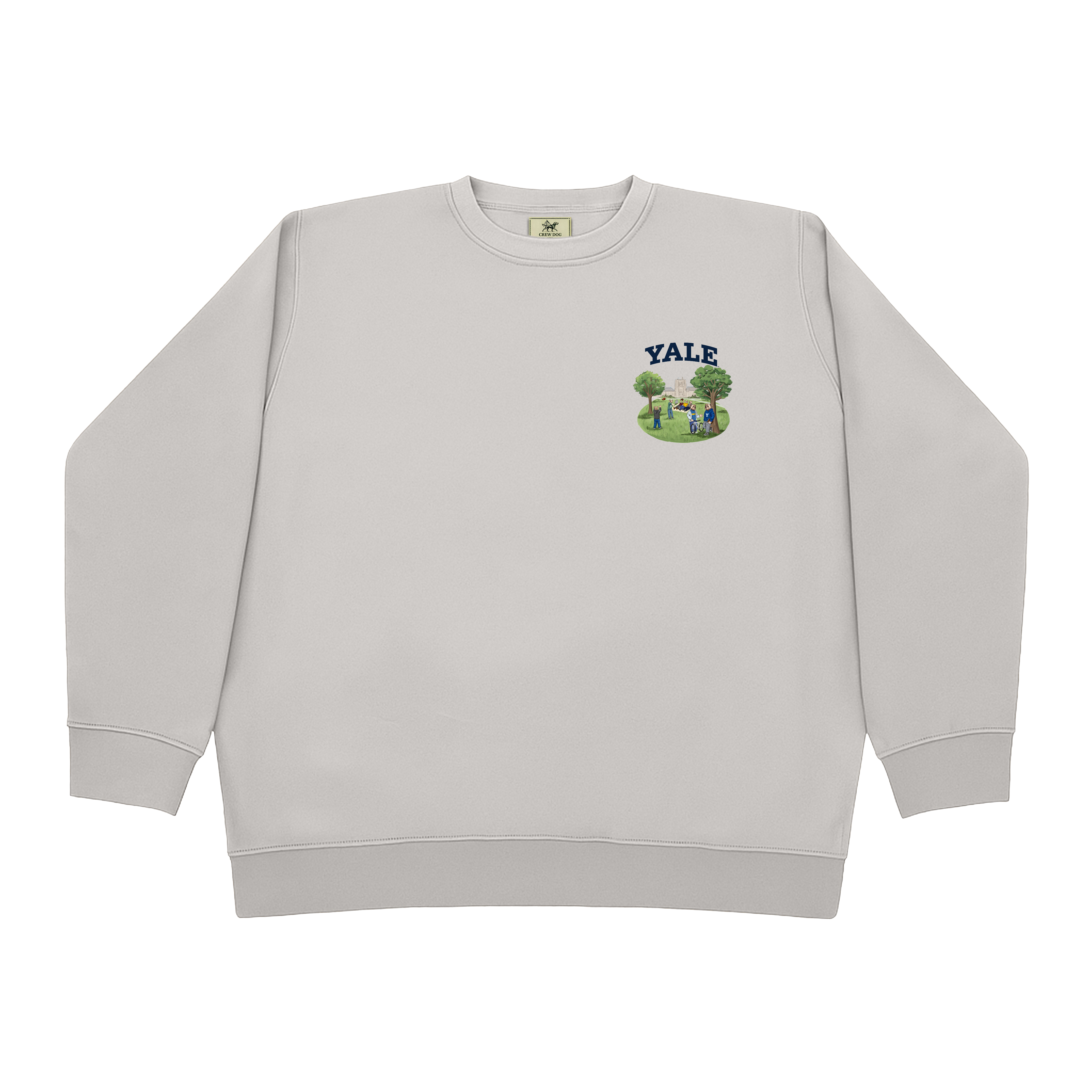 Yale Cross Campus Screen-printed Crewneck – Crew Dog