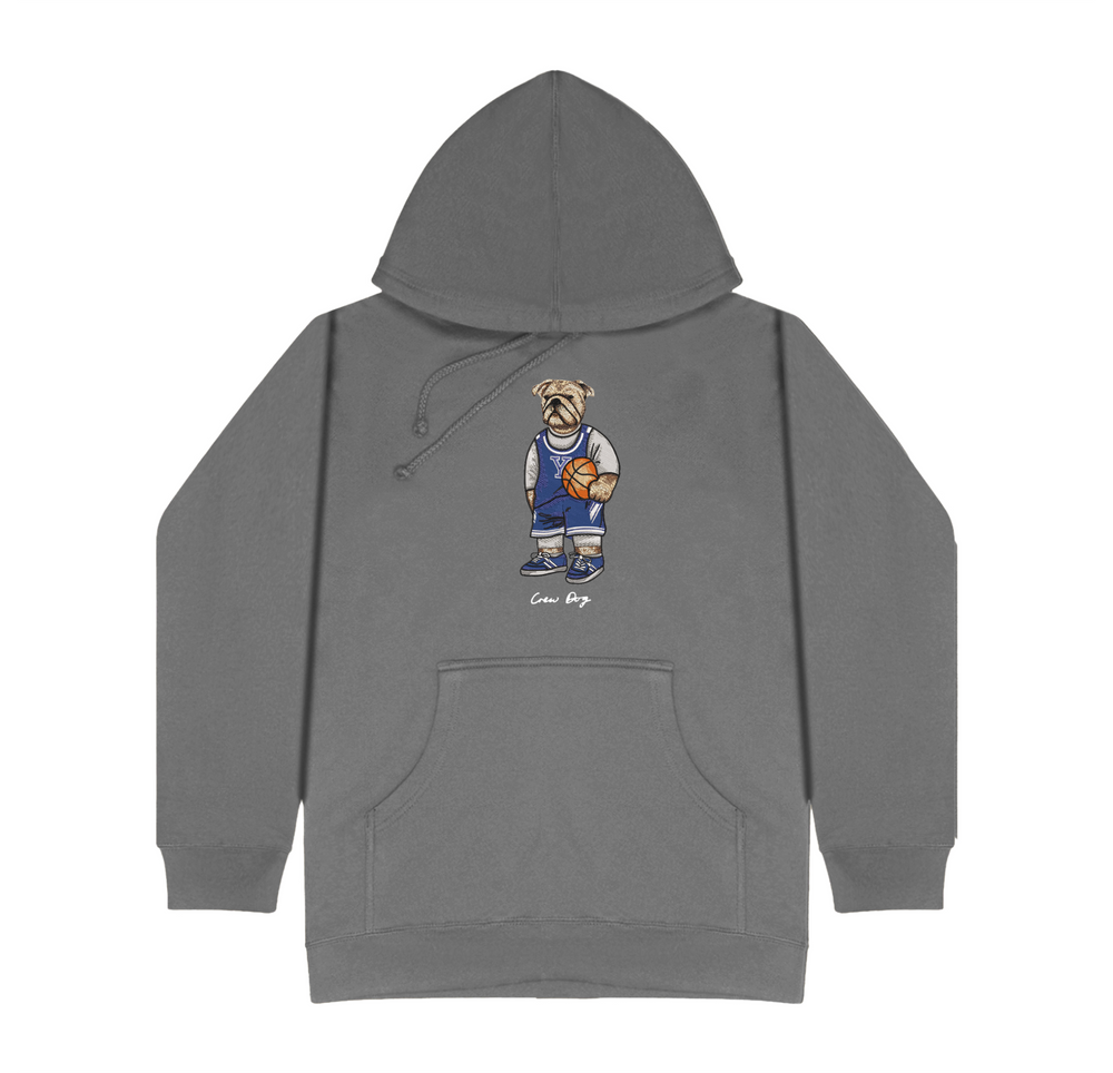 Embroidered Yale Basketball Hoodie