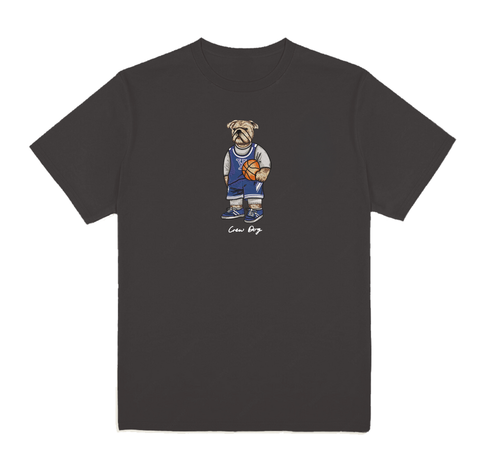 Yale Basketball Embroidered Tee