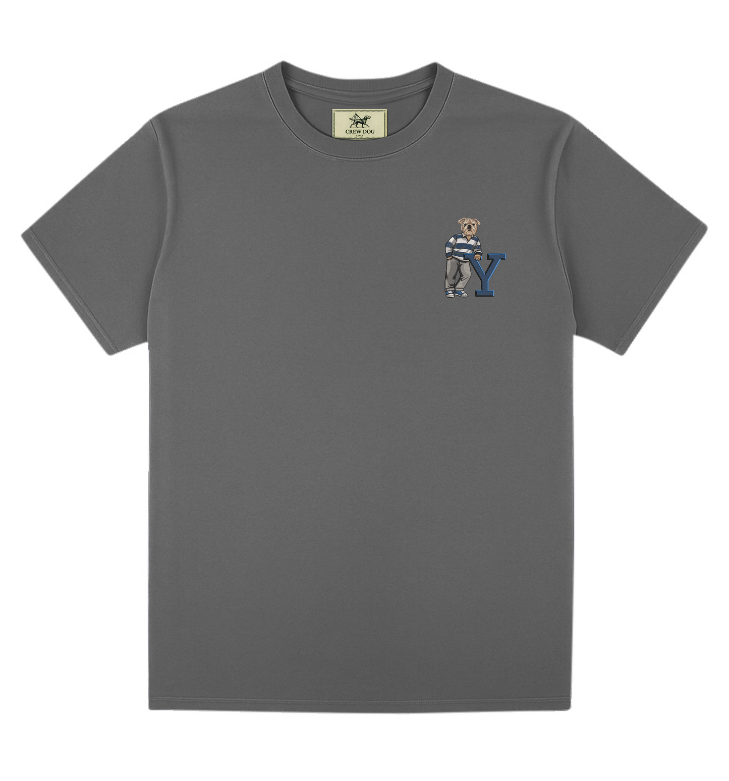 Yale Big Letter Embroidered Tee