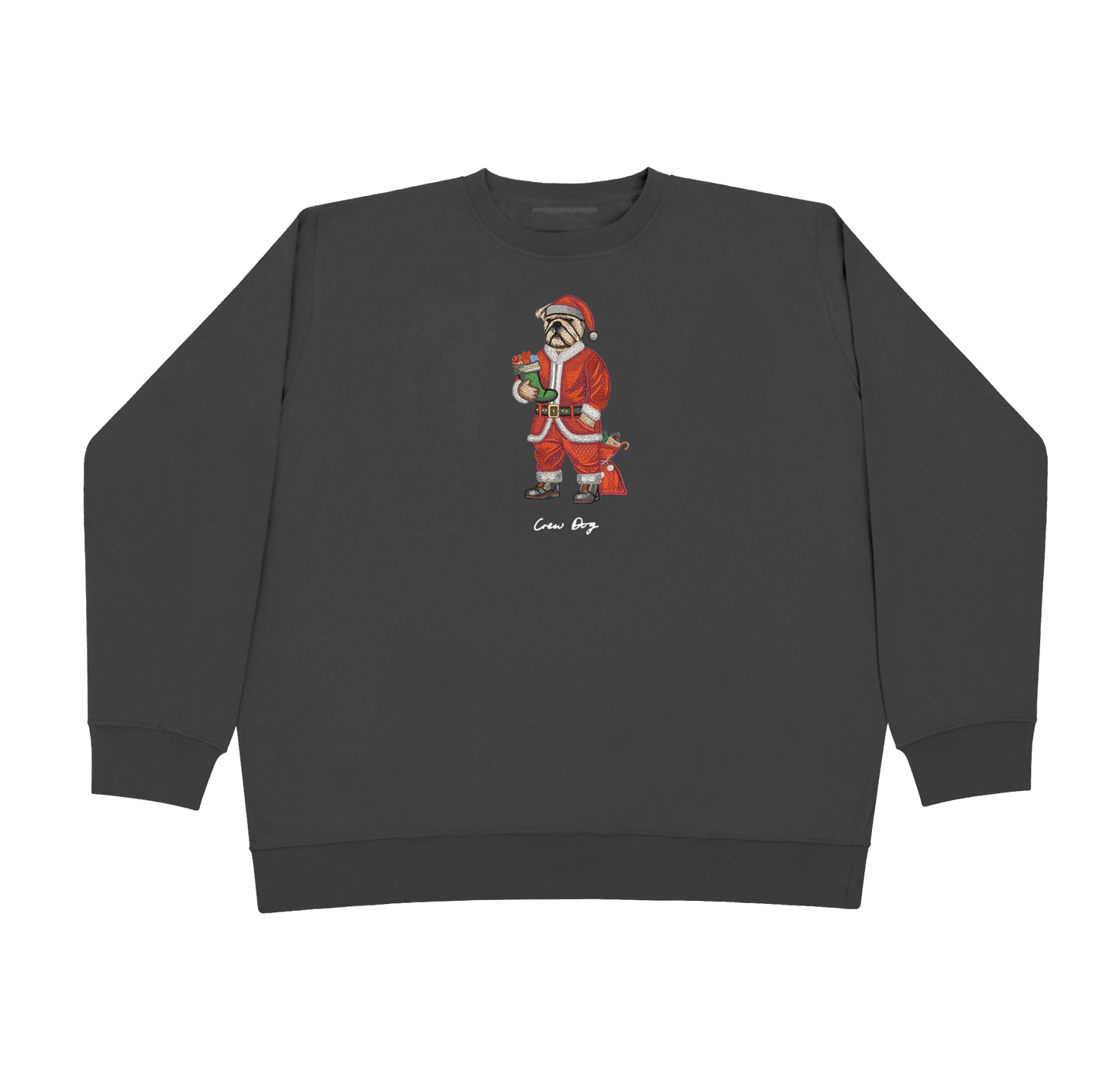 Embroidered Christmas Crewneck