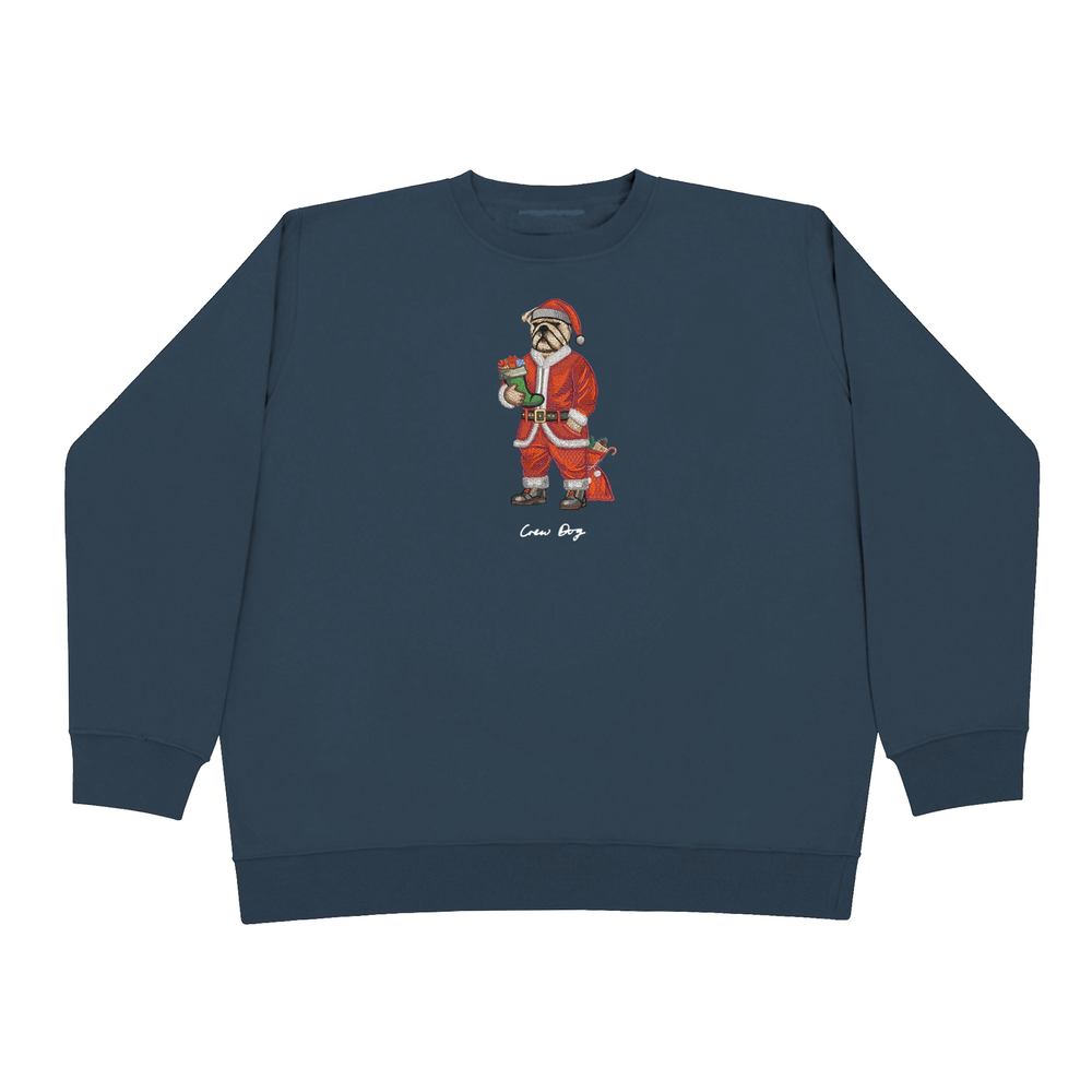 Embroidered Christmas Crewneck