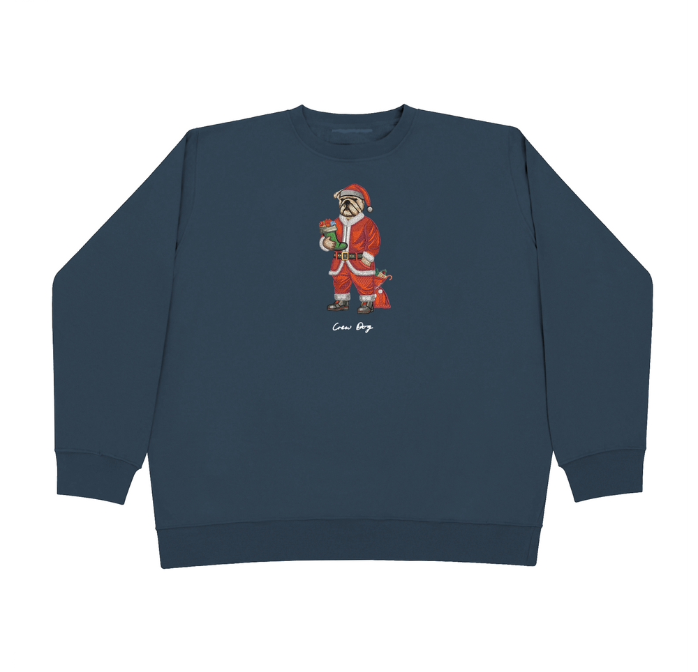 Embroidered Christmas Crewneck