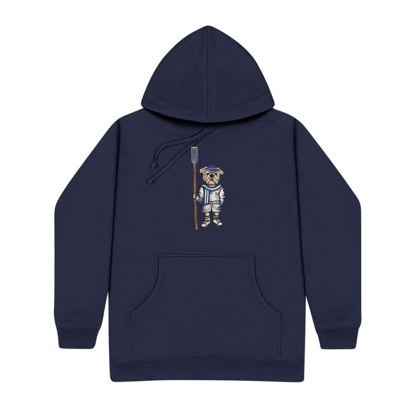 Yale Crew Embroidered Hoodie