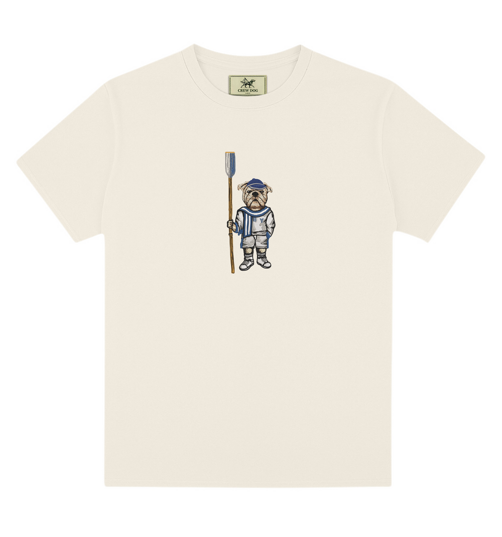 Yale Crew Embroidered Tee