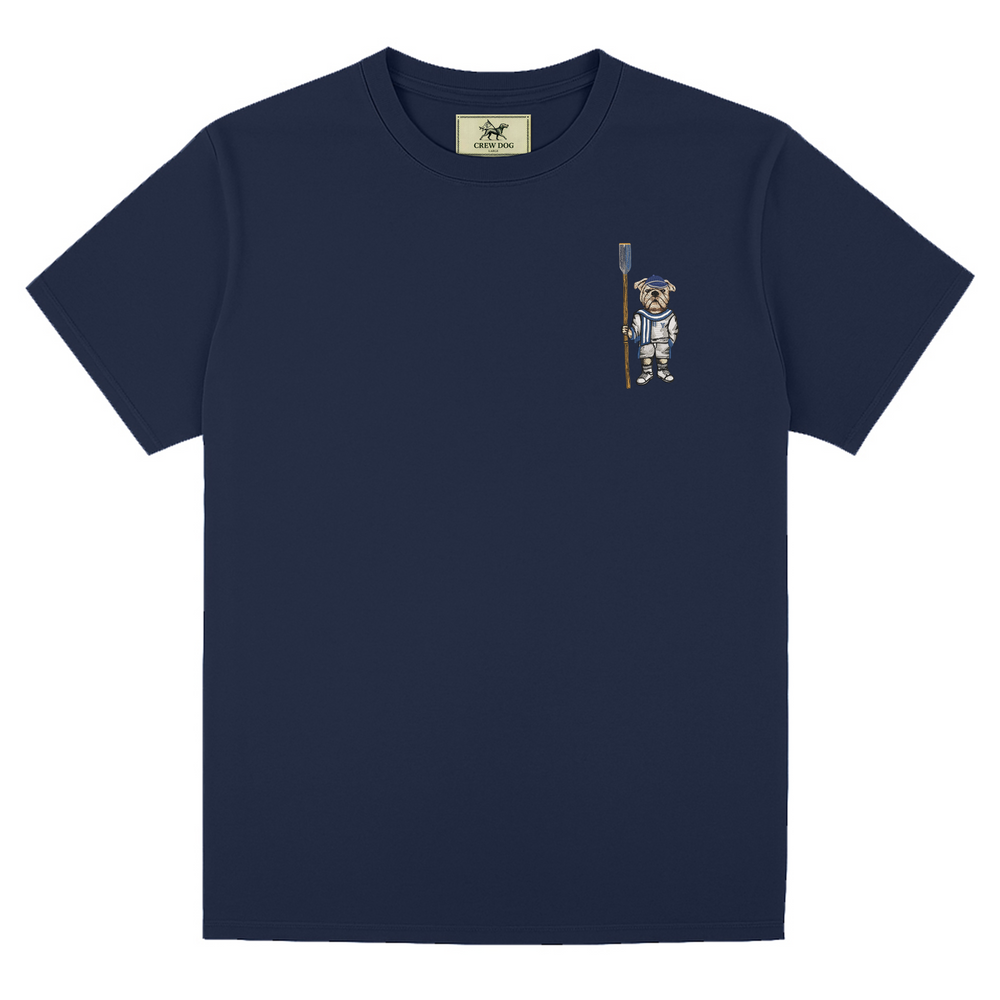 
                      
                        Yale Crew Embroidered Tee
                      
                    