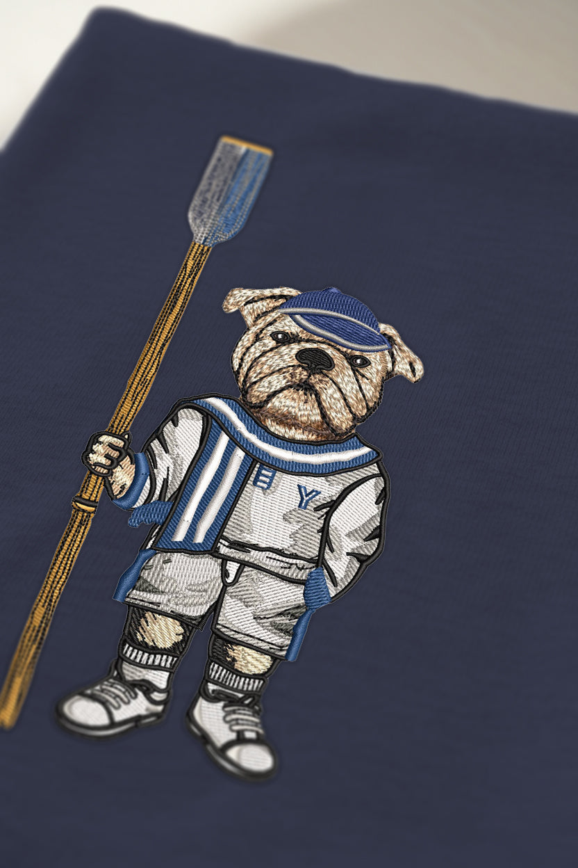 Yale Crew Embroidered Hoodie
