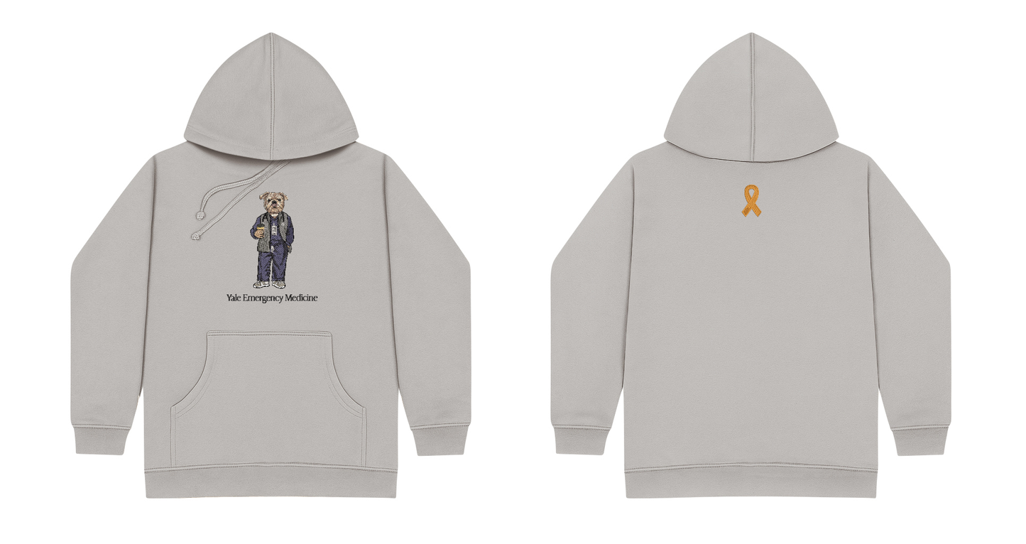 Yale ER Doctor Embroidered Hoodie