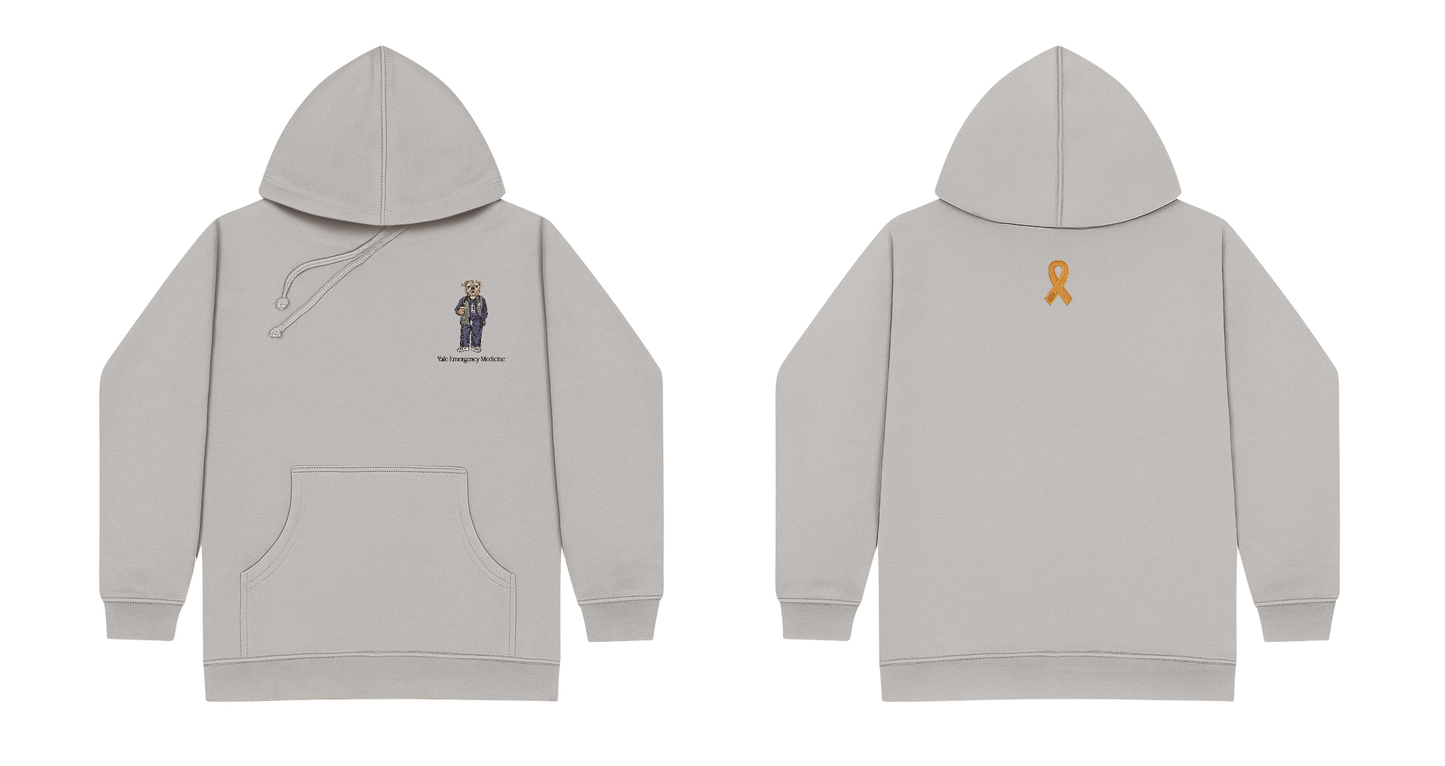 Yale ER Doctor Embroidered Hoodie