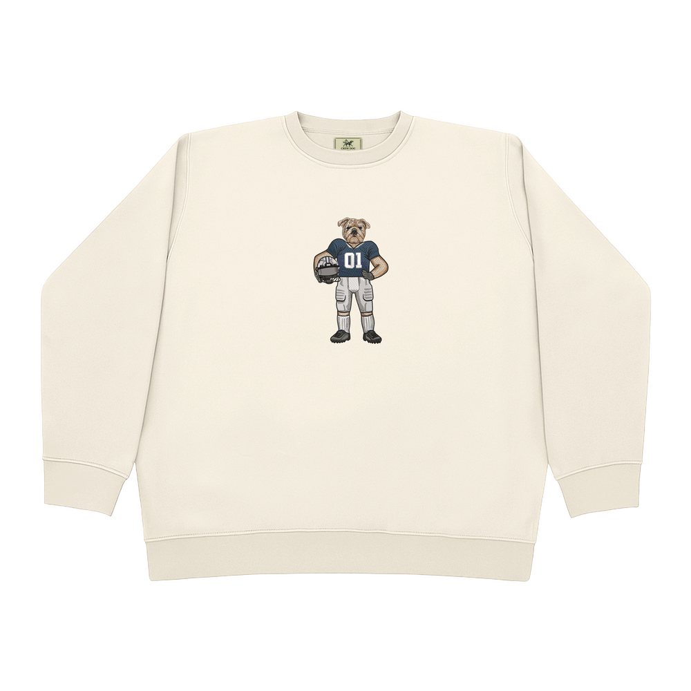 
                      
                        Yale Football (Helmet Off) Embroidered Crewneck
                      
                    