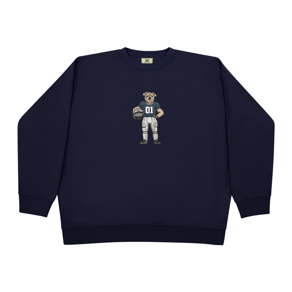 
                      
                        Yale Football (Helmet Off) Embroidered Crewneck
                      
                    