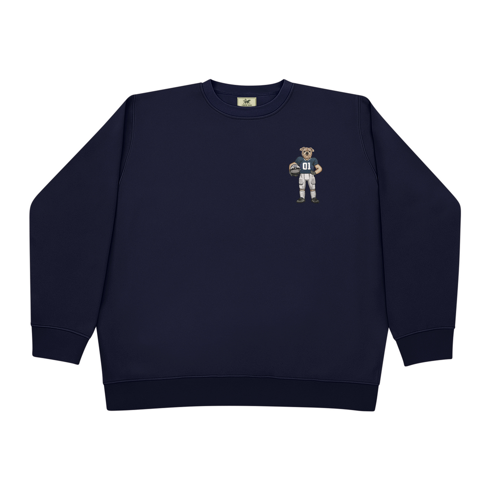 
                      
                        Yale Football (Helmet Off) Embroidered Crewneck
                      
                    