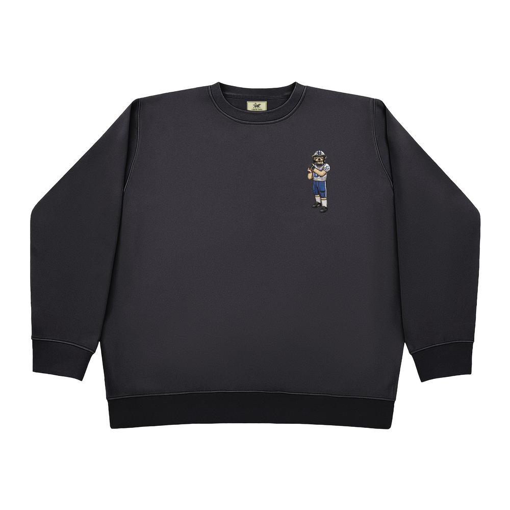 
                      
                        Yale Football (Helmet On) Embroidered Crewneck
                      
                    