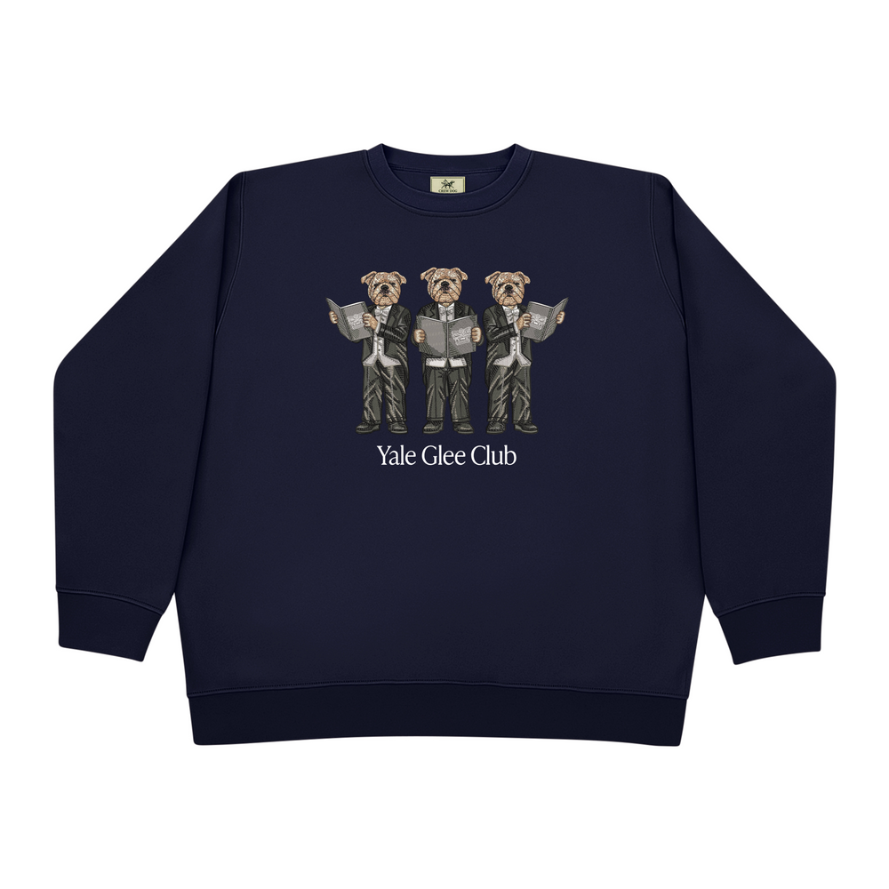 
                      
                        Yale Glee Club Embroidered Crewneck (Extra Large Design)
                      
                    