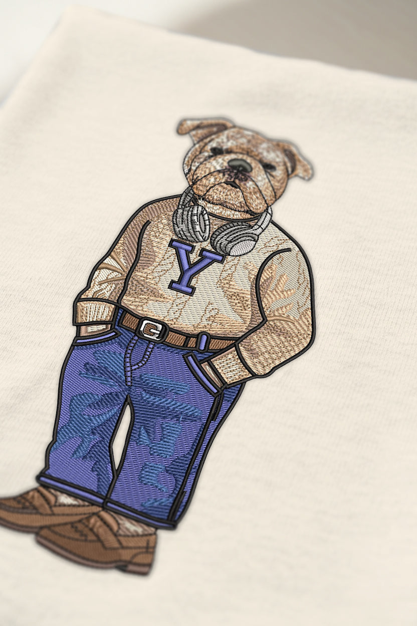 Yale Mr. Autumn Embroidered Tee