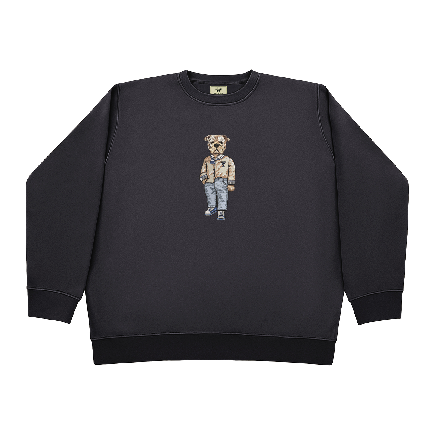 Yale Mrs. Autumn Embroidered Crewneck