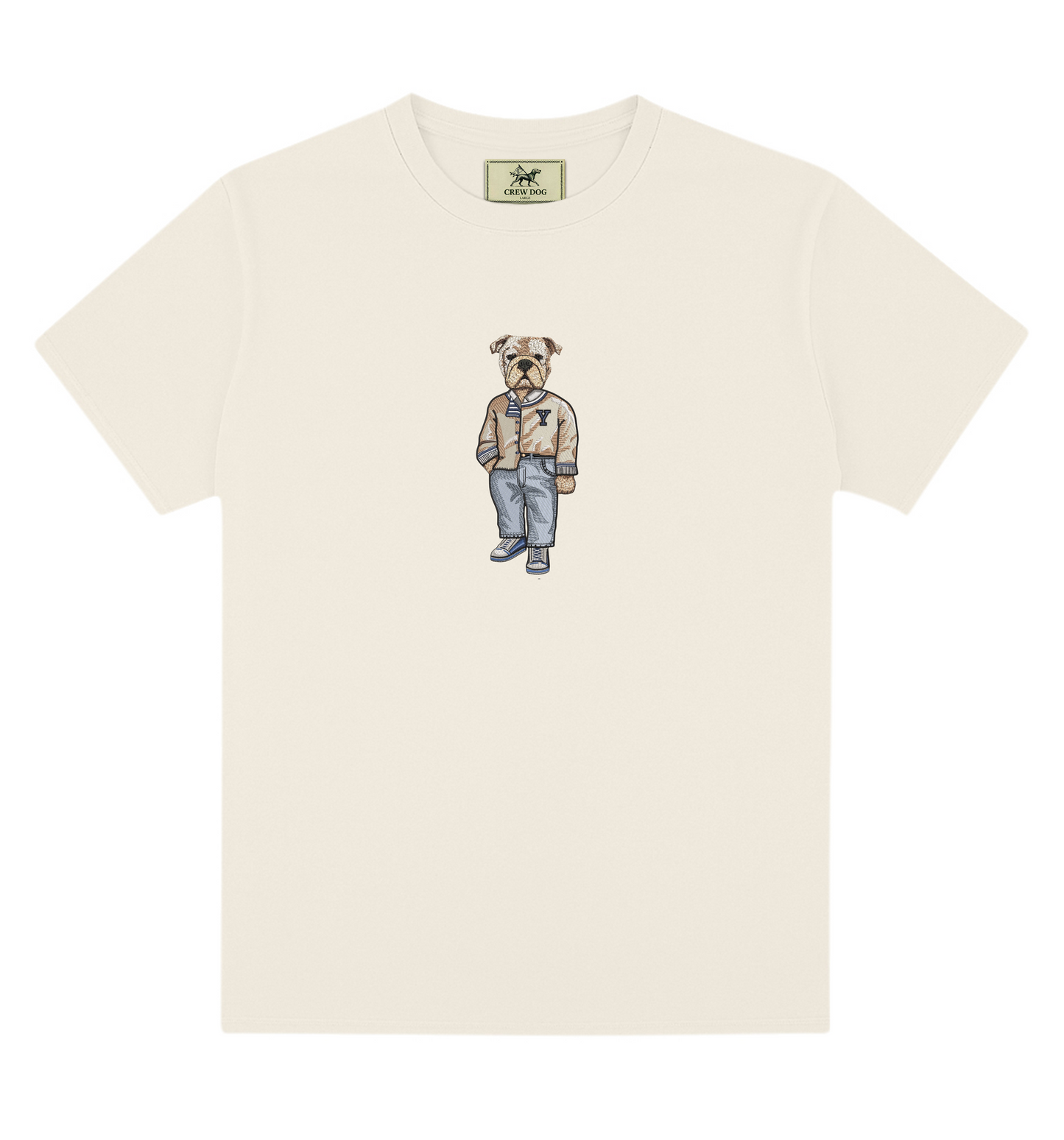 Yale Mrs. Autumn Embroidered Tee