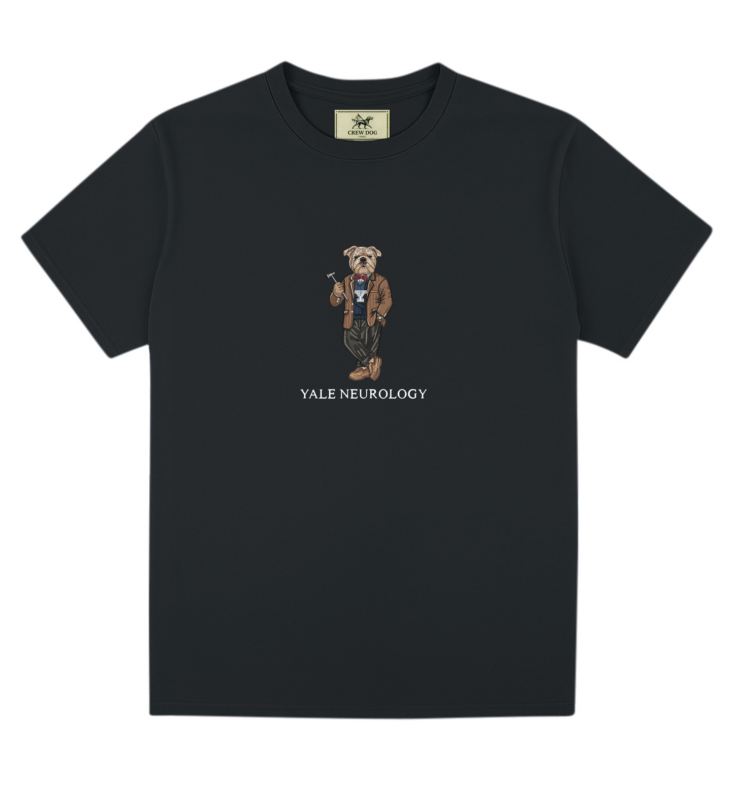 Yale Neurology Doctor Embroidered Tee