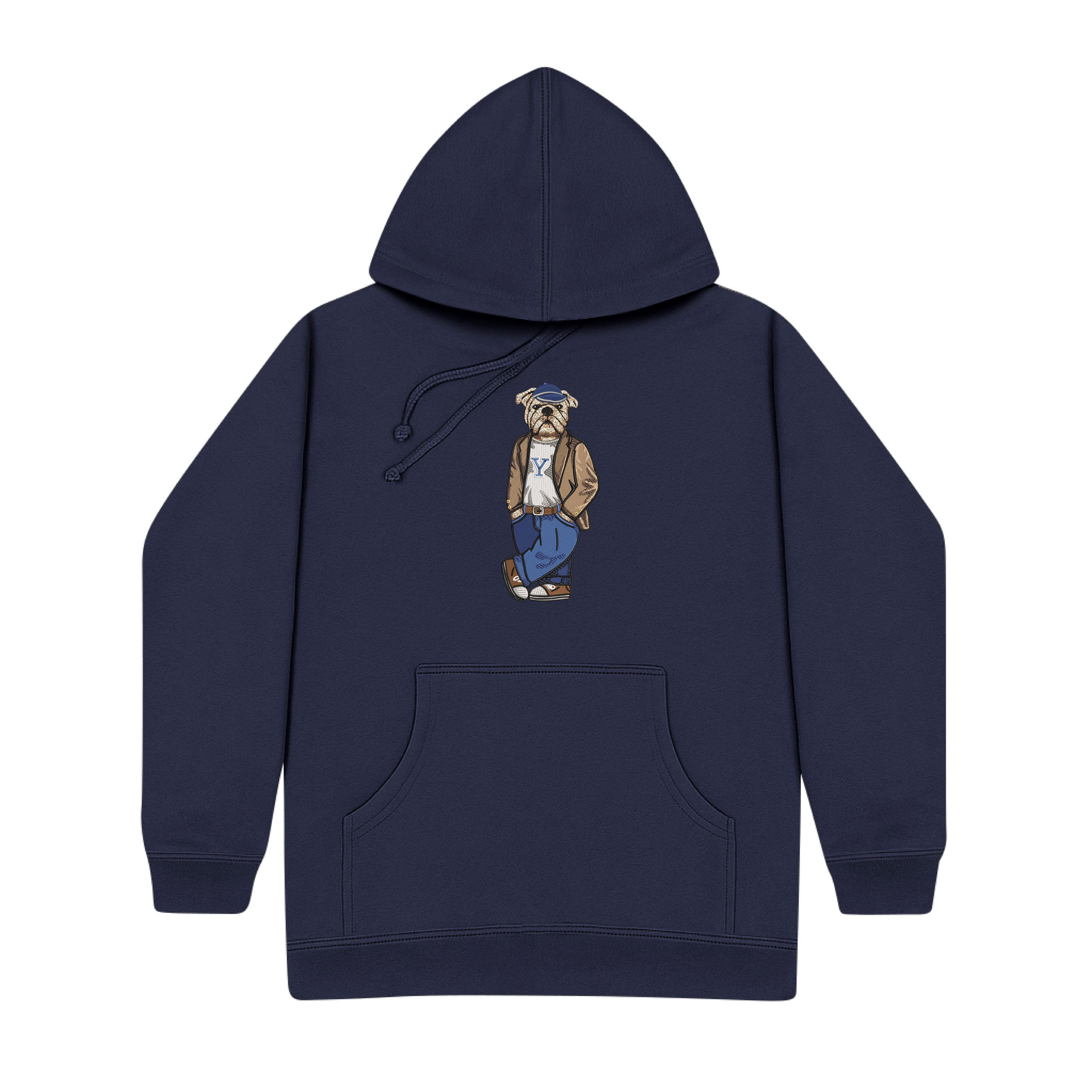 Yale Original Embroidered Hoodie – Crew Dog