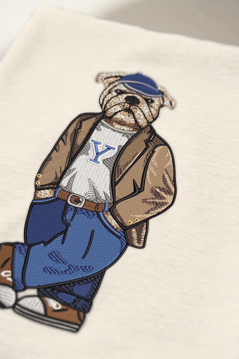 Yale Original Embroidered Crewneck