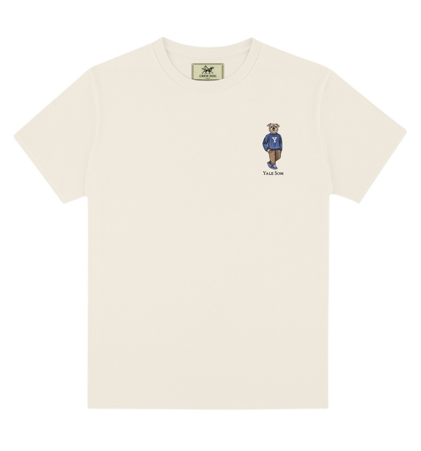 Yale SOM Sweater Embroidered Tee