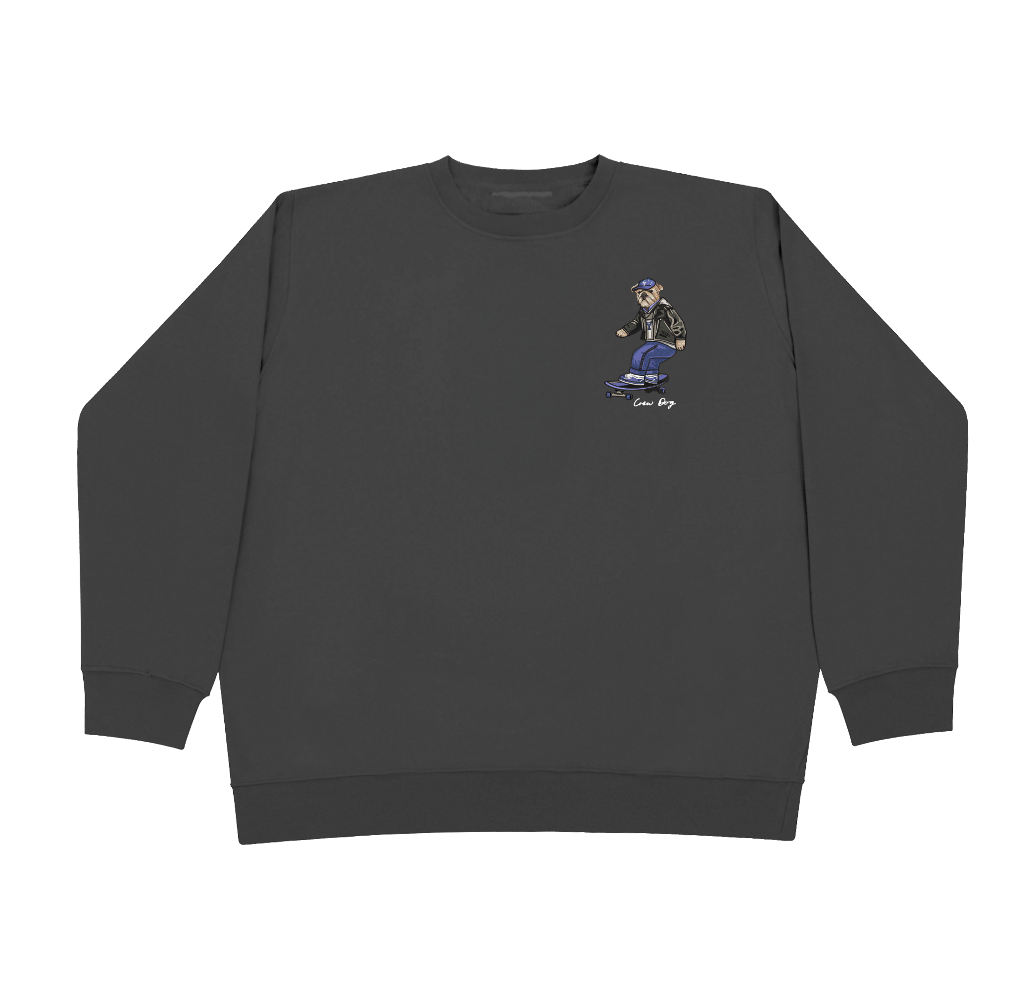 Yale Skate Embroidered Crewneck – Crew Dog