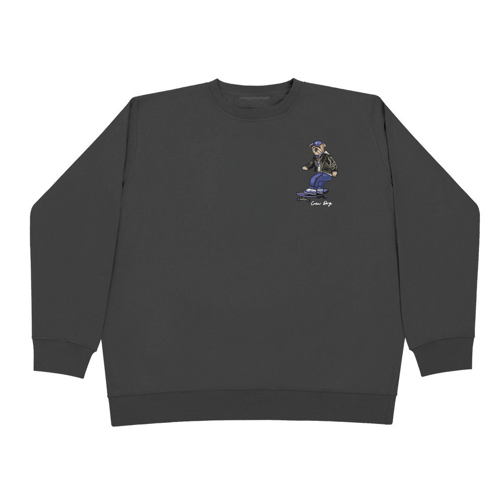 
                      
                        Embroidered Yale Skateboarding Crewneck
                      
                    