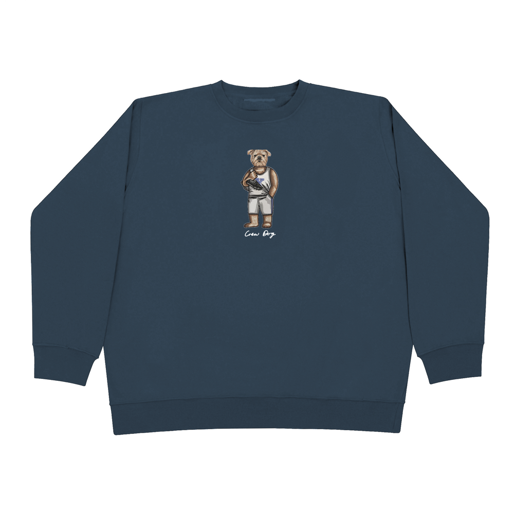 
                      
                        Embroidered Yale Track Alumni Crewneck
                      
                    