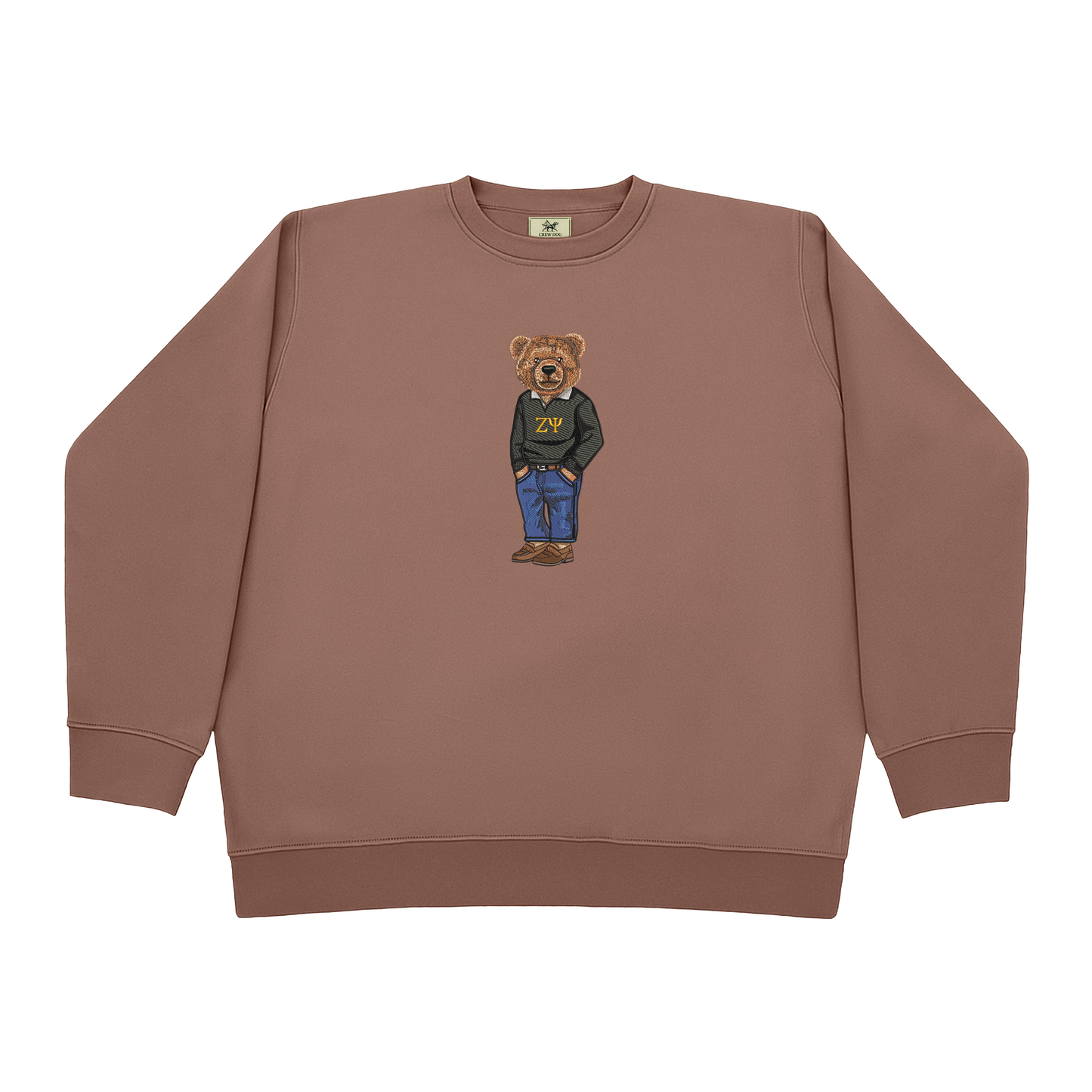 Zeta Psi Original Embroidered Crewneck