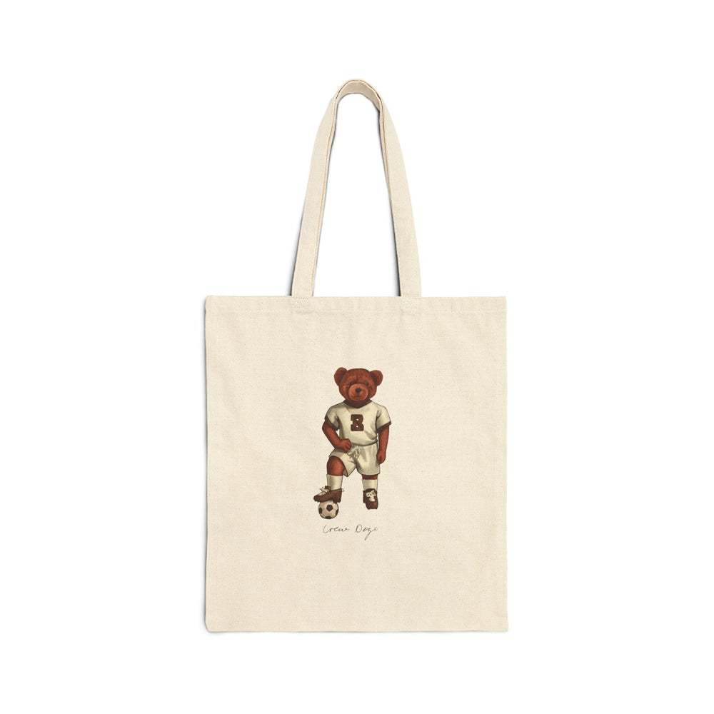 Brown Soccer Tote Bag - Crew Dog