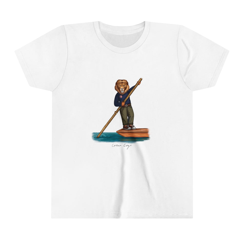 Cambridge Punting Lion Baby Tee - Crew Dog