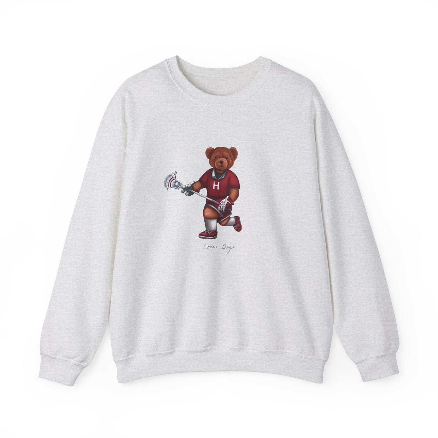 Harvard Men's Lacrosse Crewneck - Crew Dog