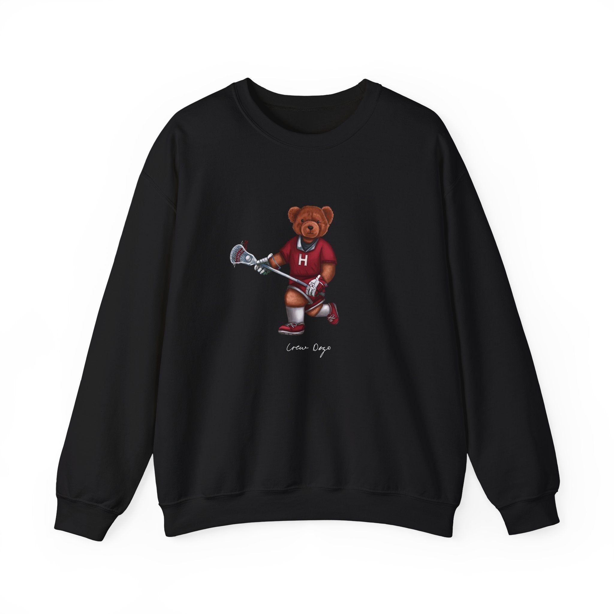 Harvard Men s Lacrosse Crewneck Crew Dog