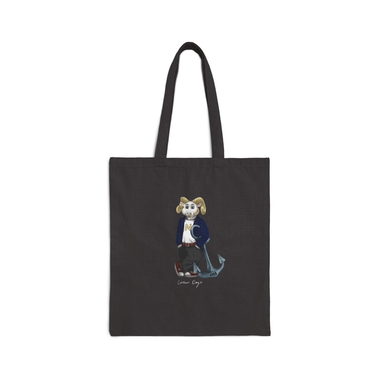 Navy Tote Bag - Crew Dog