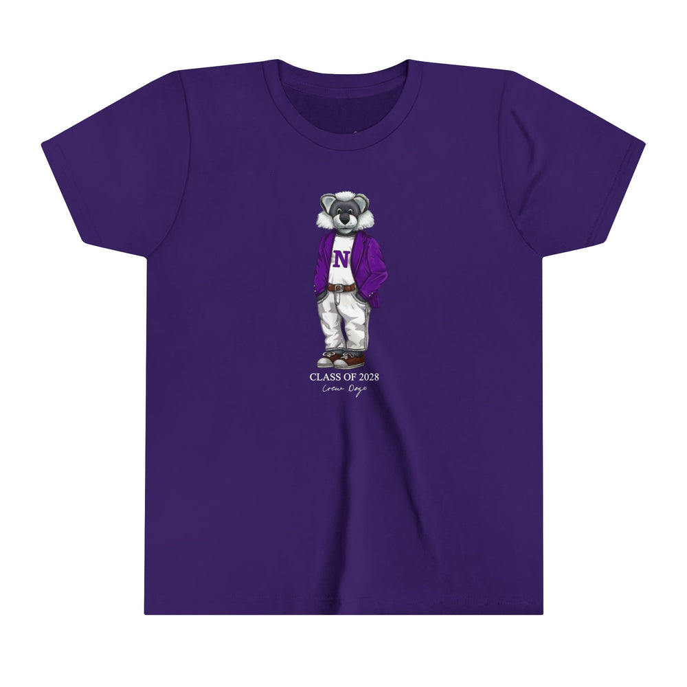 Northwestern 2028 Baby Tee - Crew Dog