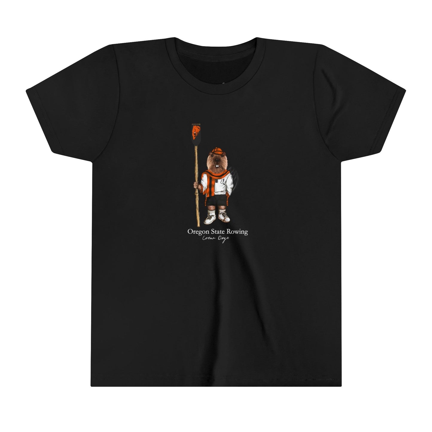 Oregon State Rowing Baby Tee - Crew Dog