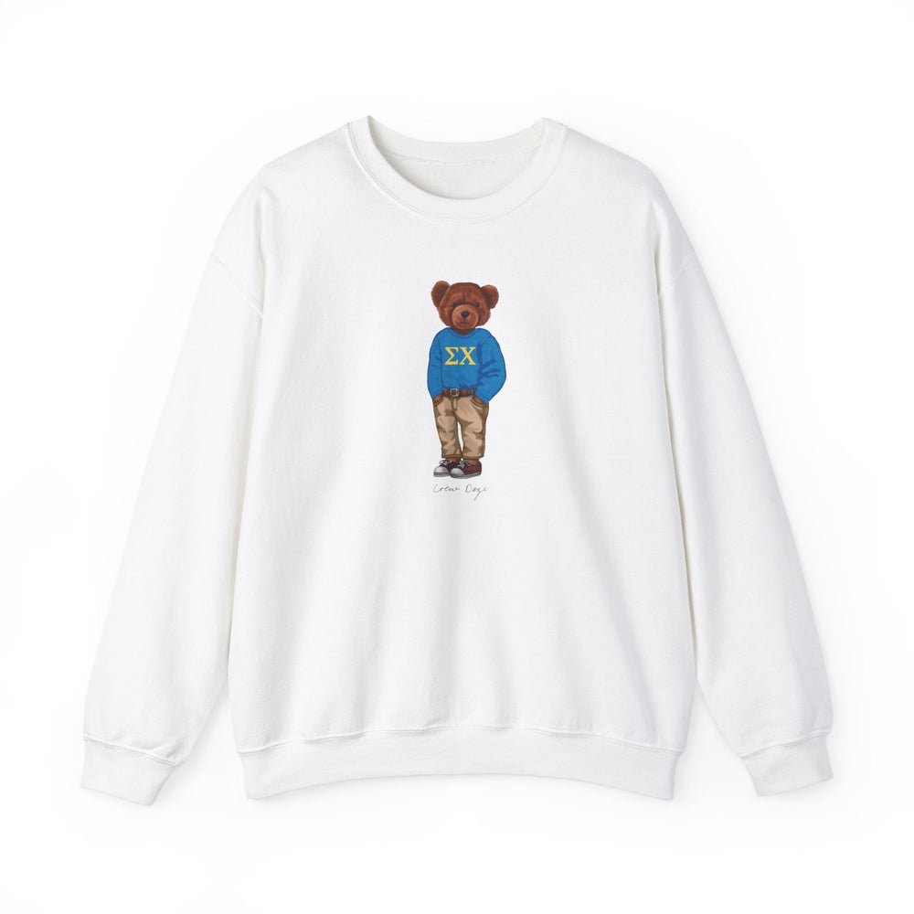 
                      
                        Sig Chi Brown Bear Crewneck - Crew Dog
                      
                    