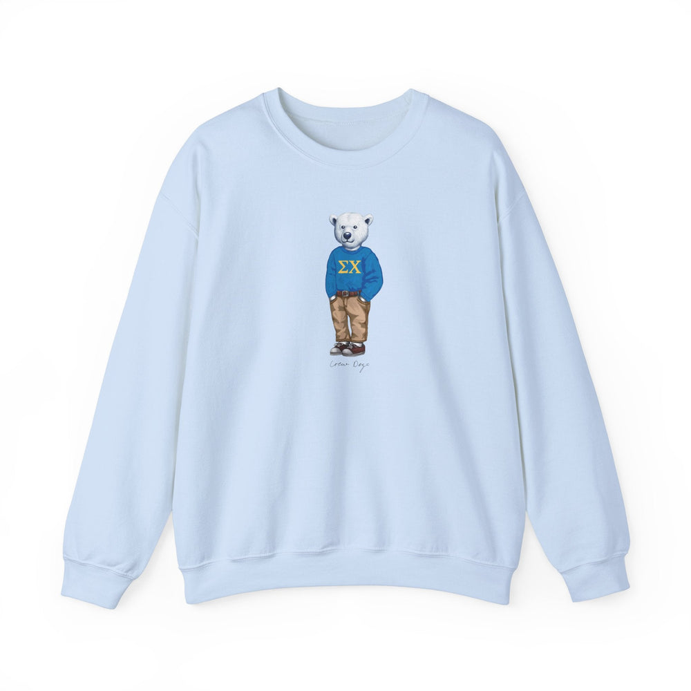 
                      
                        Sig Chi Polar Bear Crewneck - Crew Dog
                      
                    