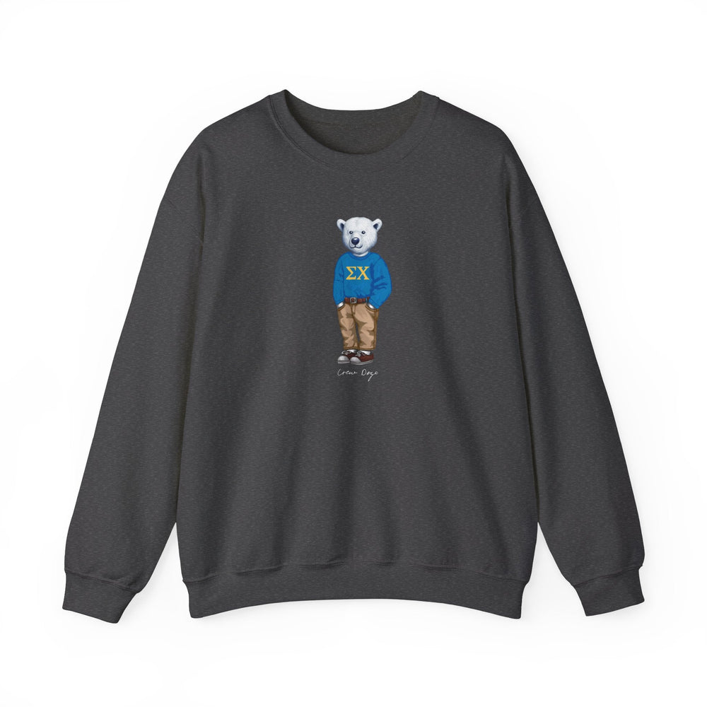 
                      
                        Sig Chi Polar Bear Crewneck - Crew Dog
                      
                    