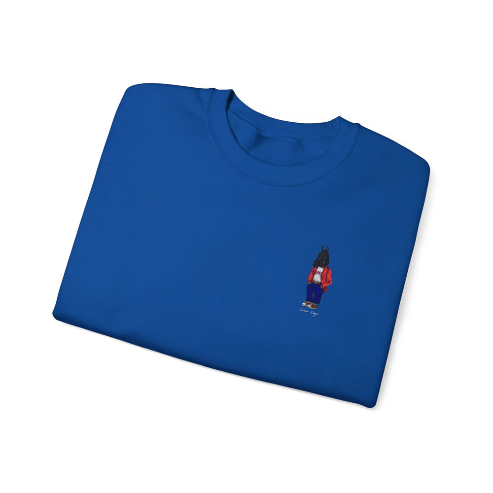 
                      
                        SMU Crewneck (side) - Crew Dog
                      
                    