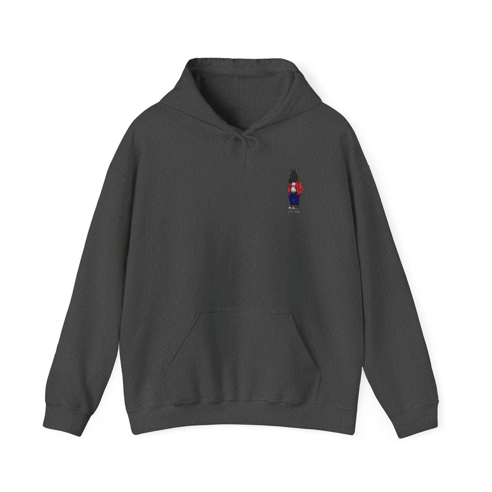 SMU Hoodie (side) - Crew Dog