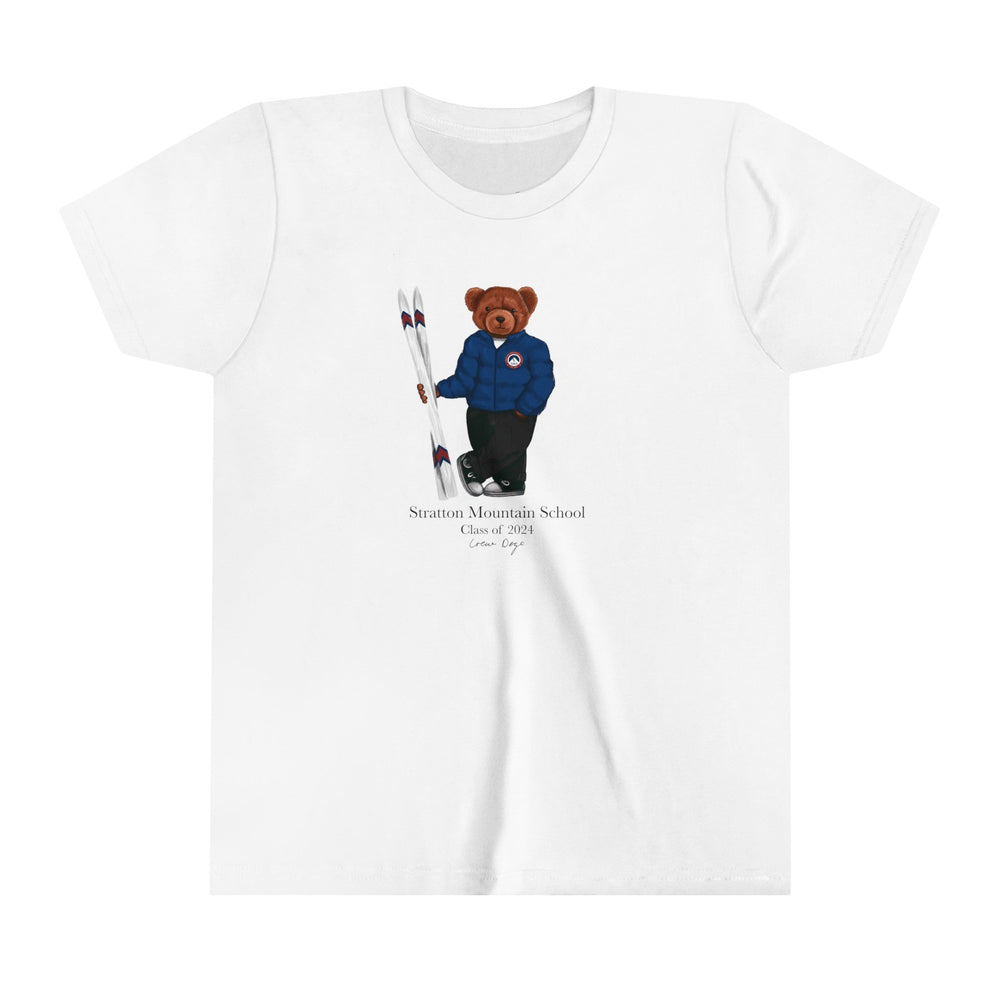 
                      
                        Stratton Mountain School Ski Baby Tee - Crew Dog
                      
                    