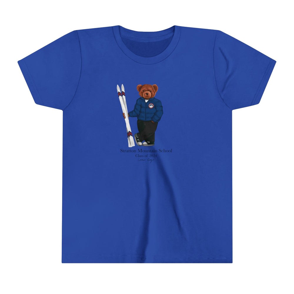 
                      
                        Stratton Mountain School Ski Baby Tee - Crew Dog
                      
                    