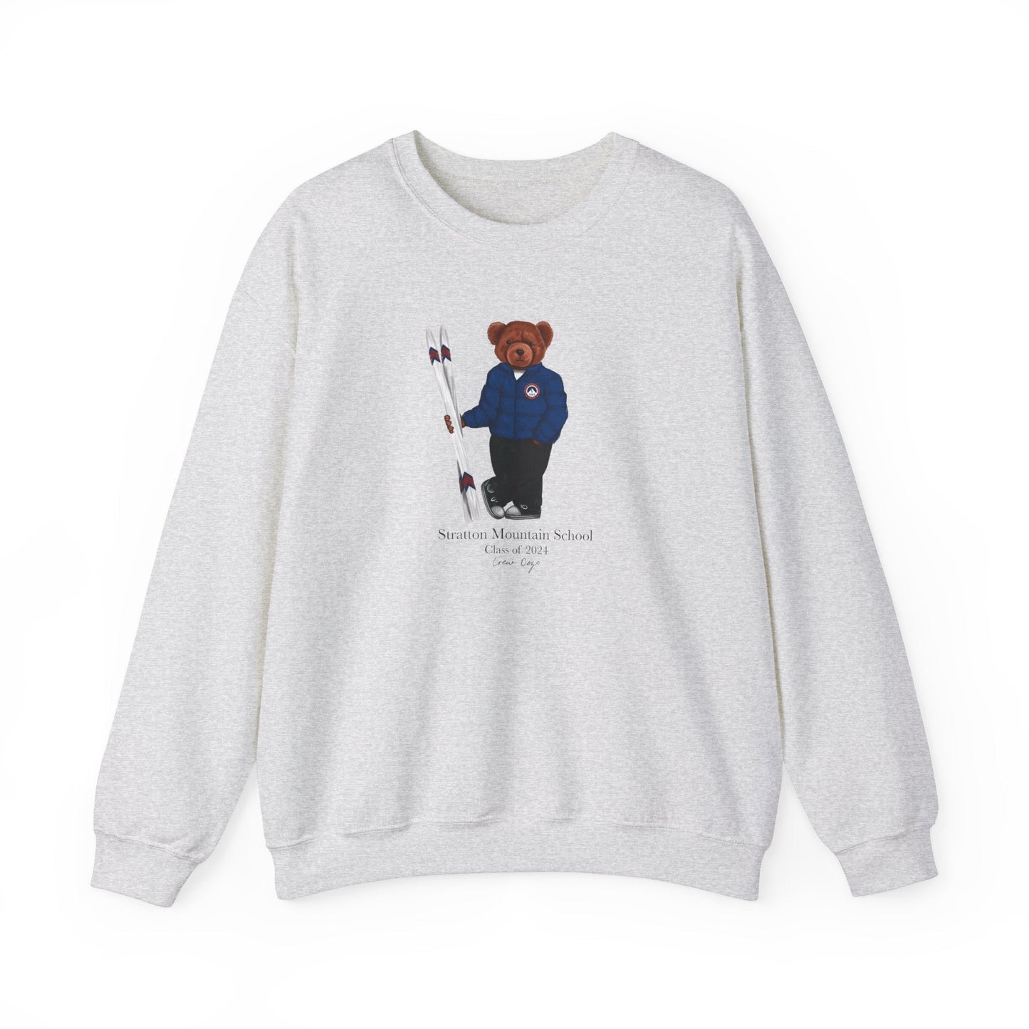 Stratton Mountain School Ski Crewneck - Crew Dog