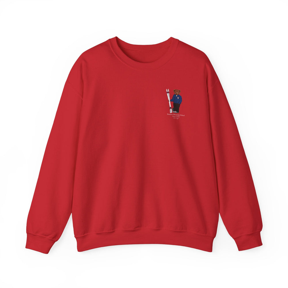 
                      
                        Stratton Mountain School Ski Crewneck (side) - Crew Dog
                      
                    