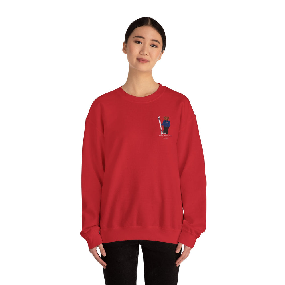 
                      
                        Stratton Mountain School Ski Crewneck (side) - Crew Dog
                      
                    