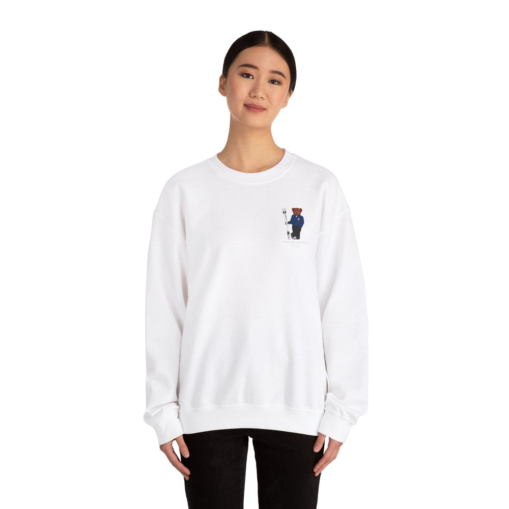 
                      
                        Stratton Mountain School Ski Crewneck (side) - Crew Dog
                      
                    