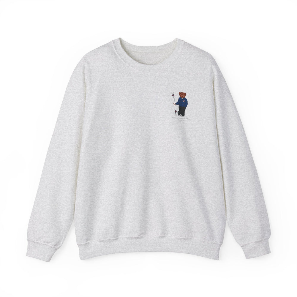 Stratton Mountain School Ski Crewneck (side) - Crew Dog