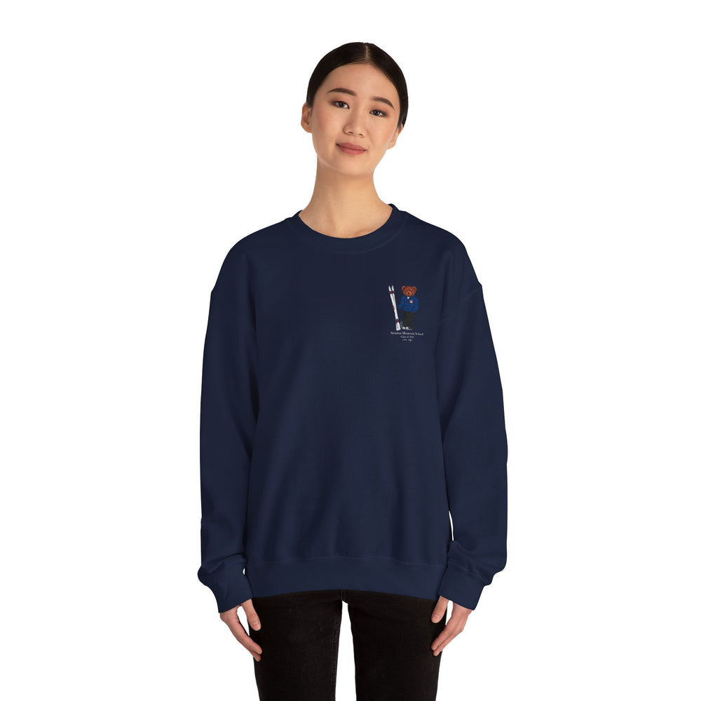 
                      
                        Stratton Mountain School Ski Crewneck (side) - Crew Dog
                      
                    